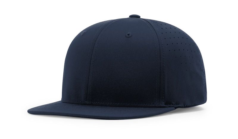 R733 "NEW" Richardson Ignite Laser Performance 2" 4 - Stitch Flex Fit Umpire Hats Black or Navy