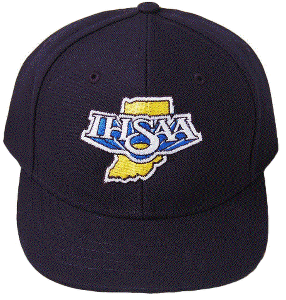 IN-R643 IHSAA Richardson Umpire Pulse 2.5" 6 Stitch Flex-Fit - Navy